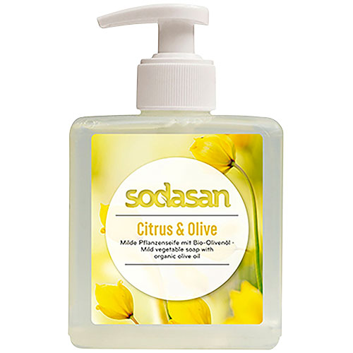 Sodasan Håndsaebe Flydende Citron | 300 ml fra Sodasan på Mecindo.dk