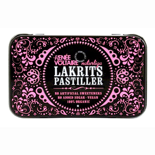 Renée Voltaire Lakrids Pastiller Økologisk | 40 gr fra Renée Voltaire på Mecindo.dk