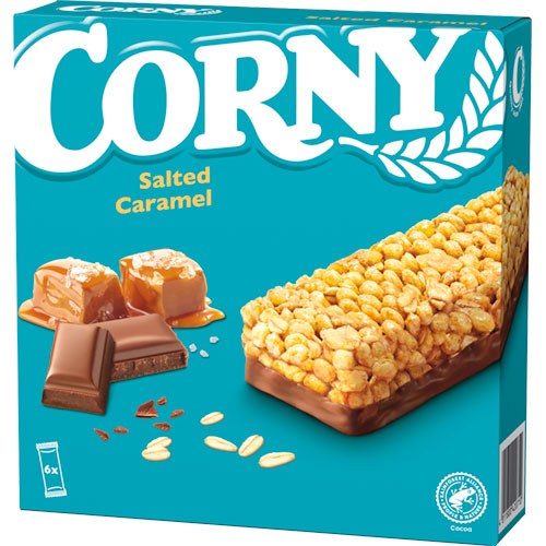 Corny Salted Caramel 6x23 Gr fra Corny på Mecindo.dk