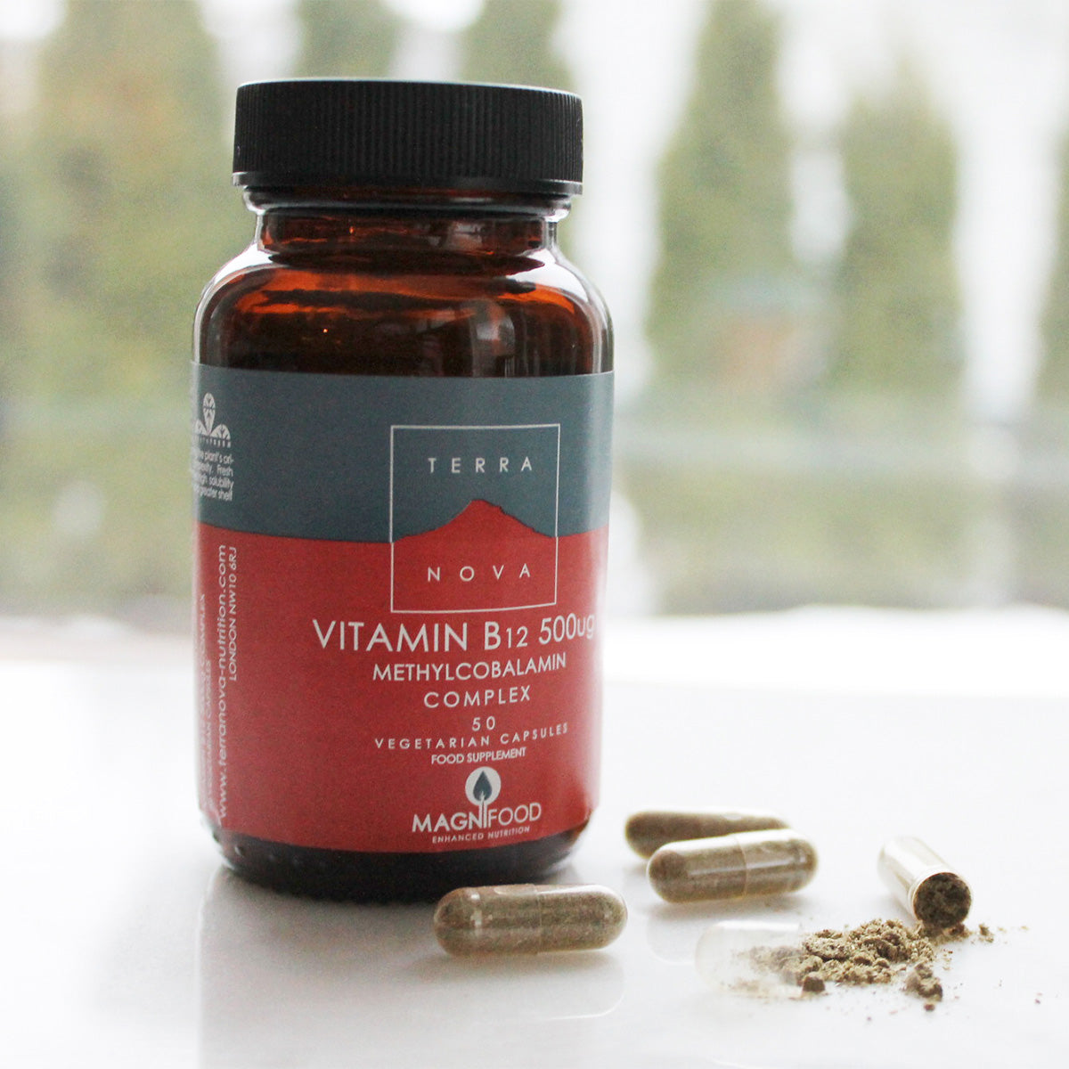 Terranova Vitamin B12 | 50 kapsler fra Terranova på Mecindo.dk