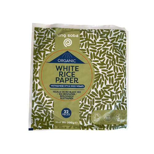 King Soba Rispapir Økologisk | 200 gr fra King Soba på Mecindo.dk