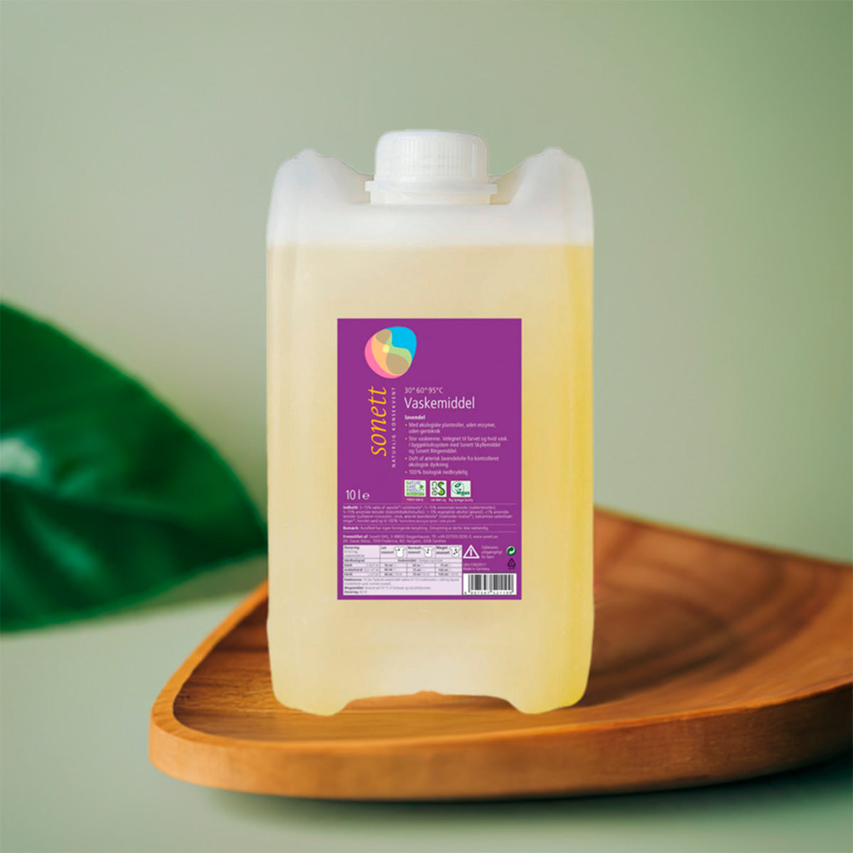 Sonett Vaskemiddel Fl. Lavendel | 10 ltr fra Sonett på Mecindo.dk