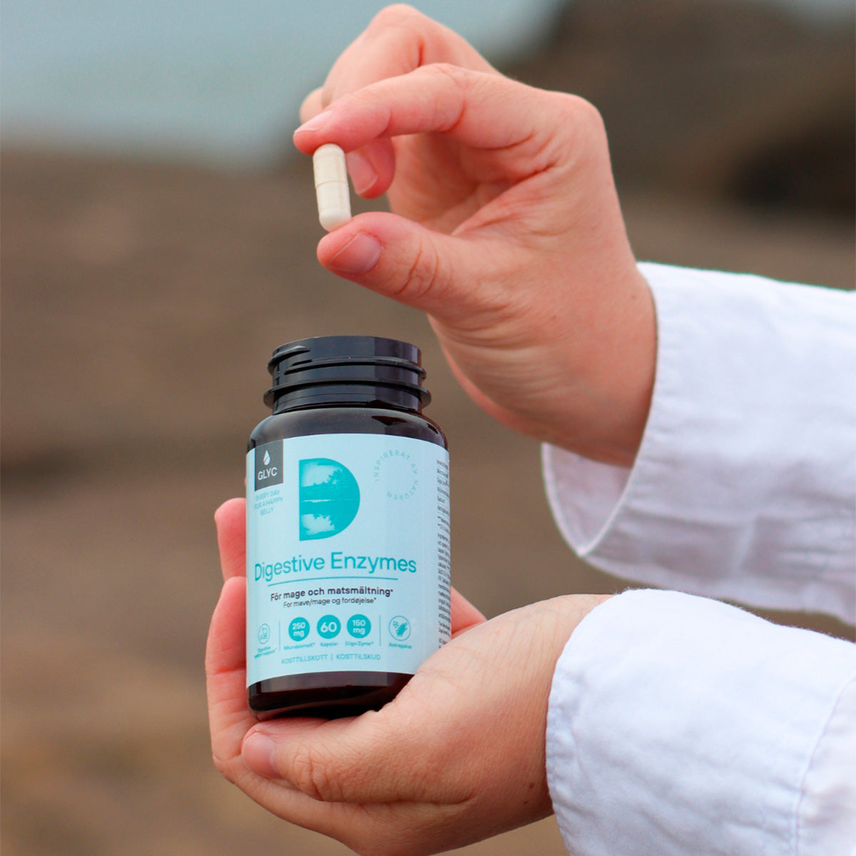 Glyc Digestive Enzymes | 60 kapsler fra Glyc på Mecindo.dk