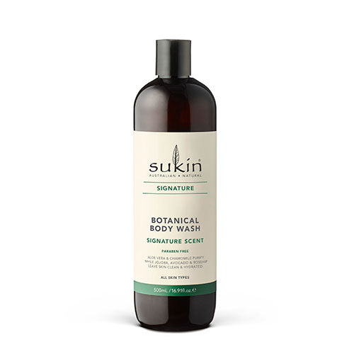 Sukin Signature Body Wash | 500 ml fra Sukin på Mecindo.dk
