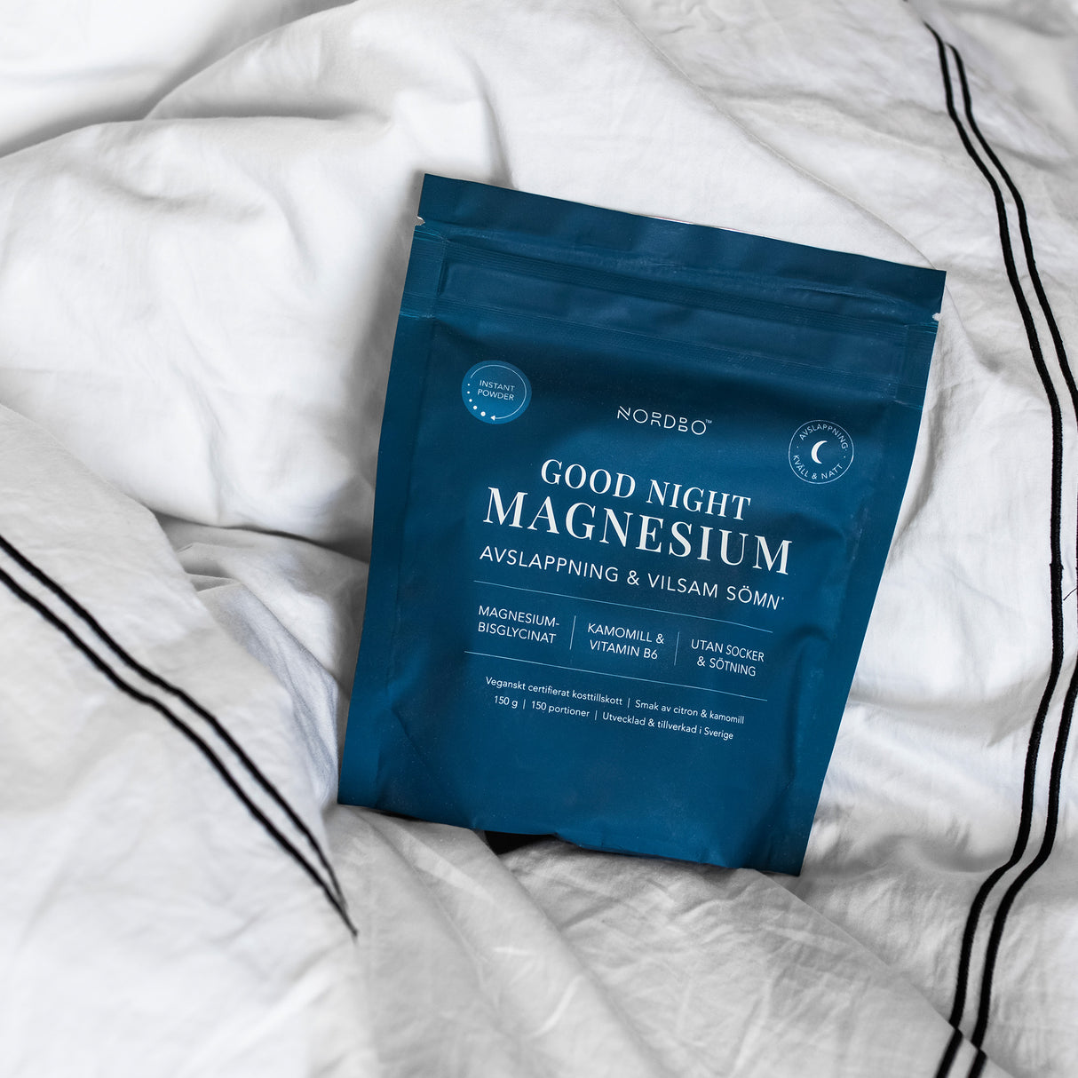 NORDBO Good Night Instant Magnesium Pulver | 150 gr