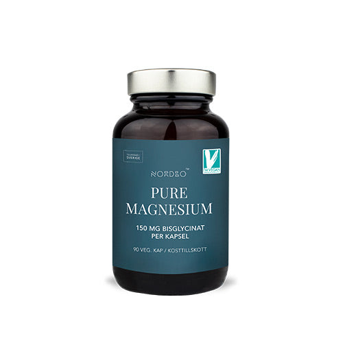 NORDBO Pure Magnesium | 90 kapsler fra NORDBO på Mecindo.dk