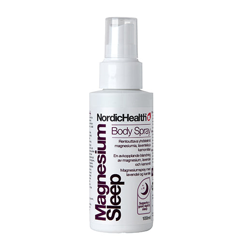 NordicHealth Magnesium Sleep Body Spray | 100 ml fra NordicHealth på Mecindo.dk