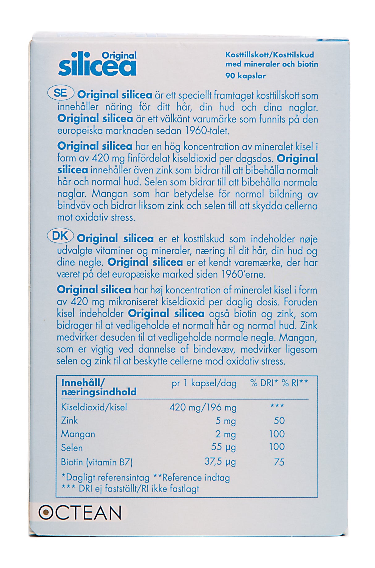 Silicea Original Silicea | 90 kapsler fra Silicea på Mecindo.dk