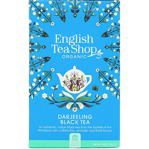 English Tea Shop Darjeeling Black Tea Økologisk | 20 br