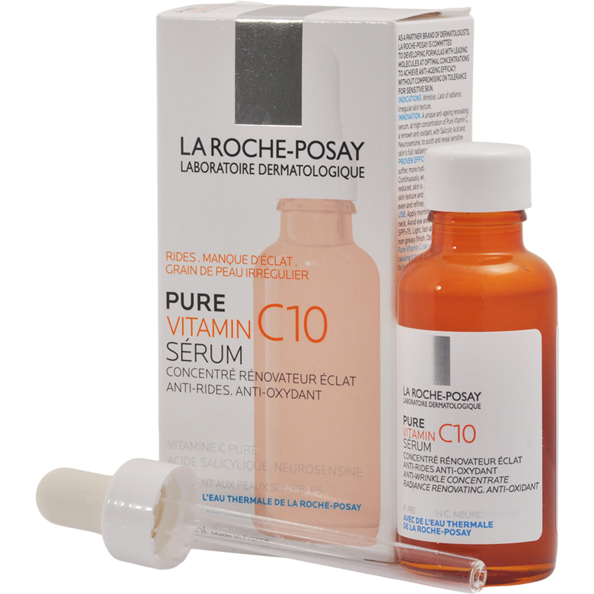 La Roche Posay Pure Vitamin C10 Serum | 30 ml fra La Roche Posay på Mecindo.dk