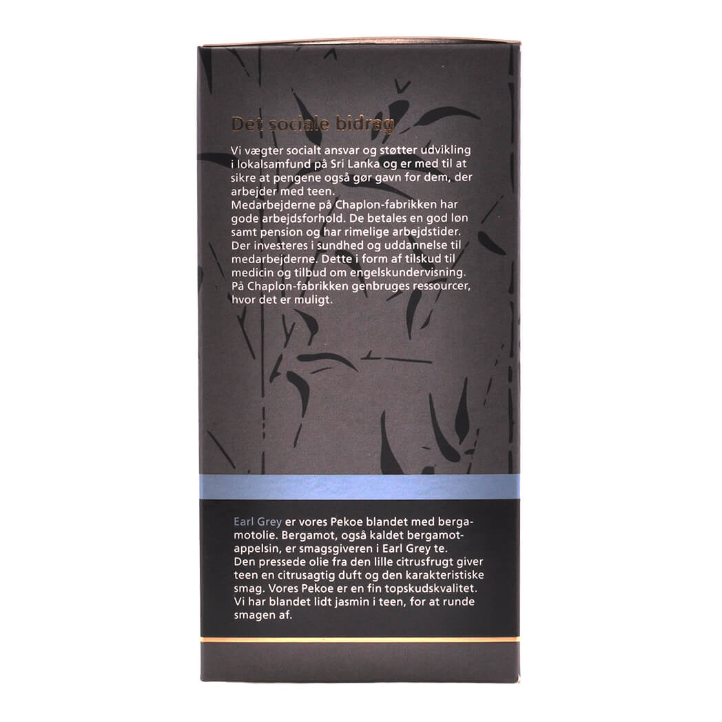 Chaplon Earl Grey Te, Refill 100 G I Æske, Økologisk | 100 gr fra Chaplon på Mecindo.dk