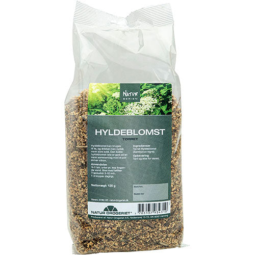 Natur-Drogeriet Hyldeblomst Tørret | 125 gr fra Natur-Drogeriet på Mecindo.dk