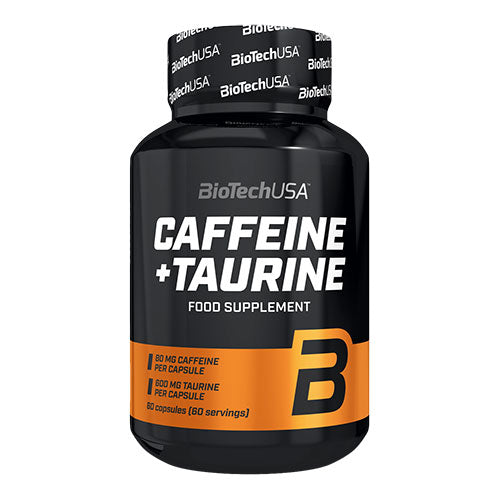 BioTechUSA Caffeine + Taurine | 60 kapsler fra BioTechUSA på Mecindo.dk