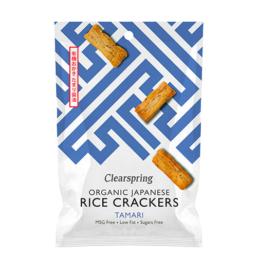 Clearspring Rice Cracker Tamari Økologisk | 50 gr fra Clearspring på Mecindo.dk