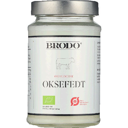 Brodo Oksefedt Af Frilandskvæg Økologisk | 310 gr fra Brodo på Mecindo.dk