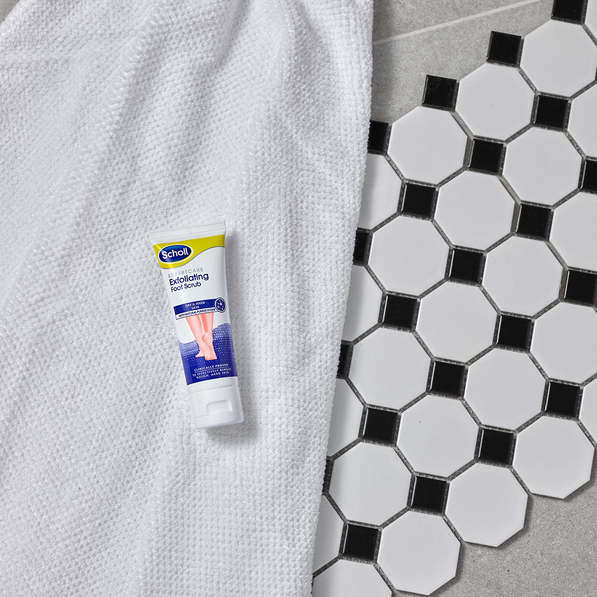 Scholl Eksfolierende Fodscrub | 75 ml fra Scholl på Mecindo.dk