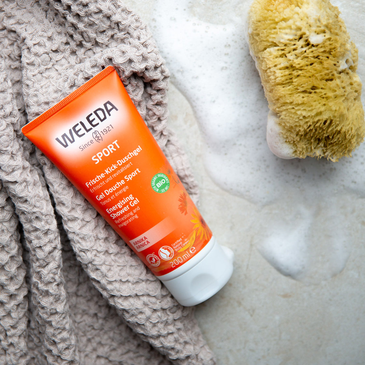 Weleda Arnica Sports Energising Shower Gel | 200 ml fra Weleda på Mecindo.dk