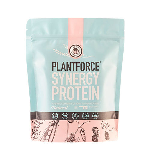 Plantforce Synergy Protein Neutral | 400 gr fra Plantforce på Mecindo.dk