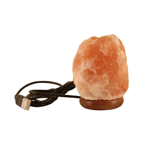 Himalaya Salt Usb Lampe Naturel Pink 500-1000g fra Mecindo.dk på Mecindo.dk