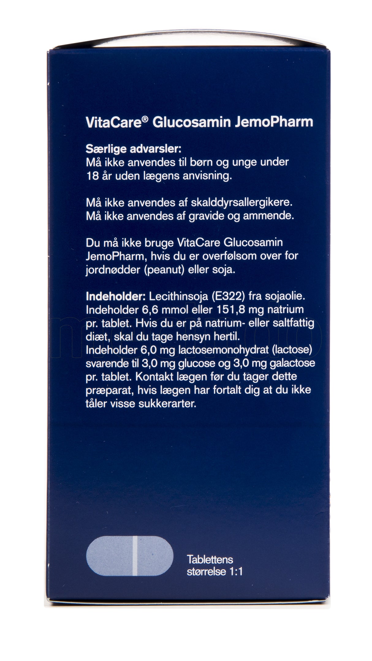 VitaCare Glucosamin 1500 Mg | 90 Tabl. fra VitaCare på Mecindo.dk