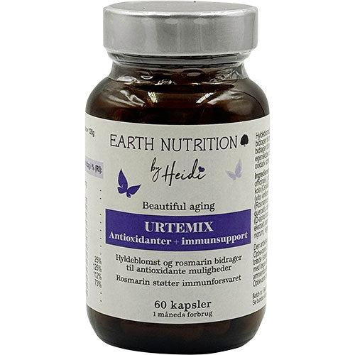 Earth Nutrition Urtemix - Antioxidanter + Immunsupport | 60 kapsler fra Earth Nutrition på Mecindo.dk