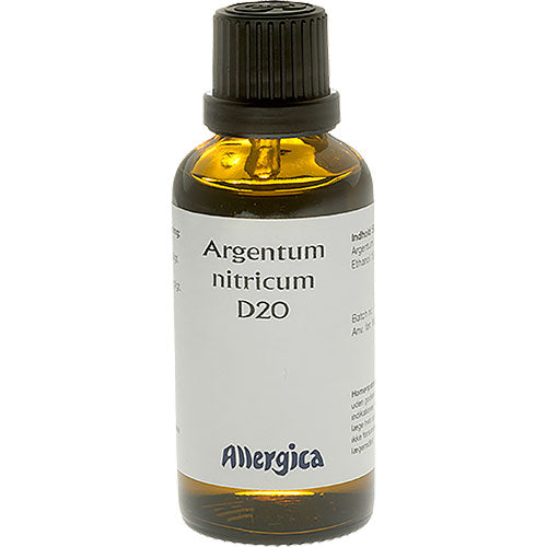 Allergica Argentum Nitricum D20 | 50 ml fra Allergica på Mecindo.dk