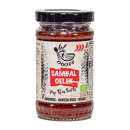 ONOFF SPICES Sambal Oelek Økologisk | 110 gr fra ONOFF SPICES på Mecindo.dk