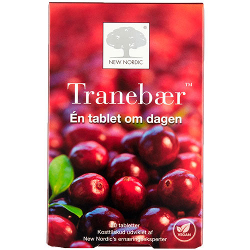 New Nordic Tranebærpillen | 30 Tabl. fra New Nordic på Mecindo.dk