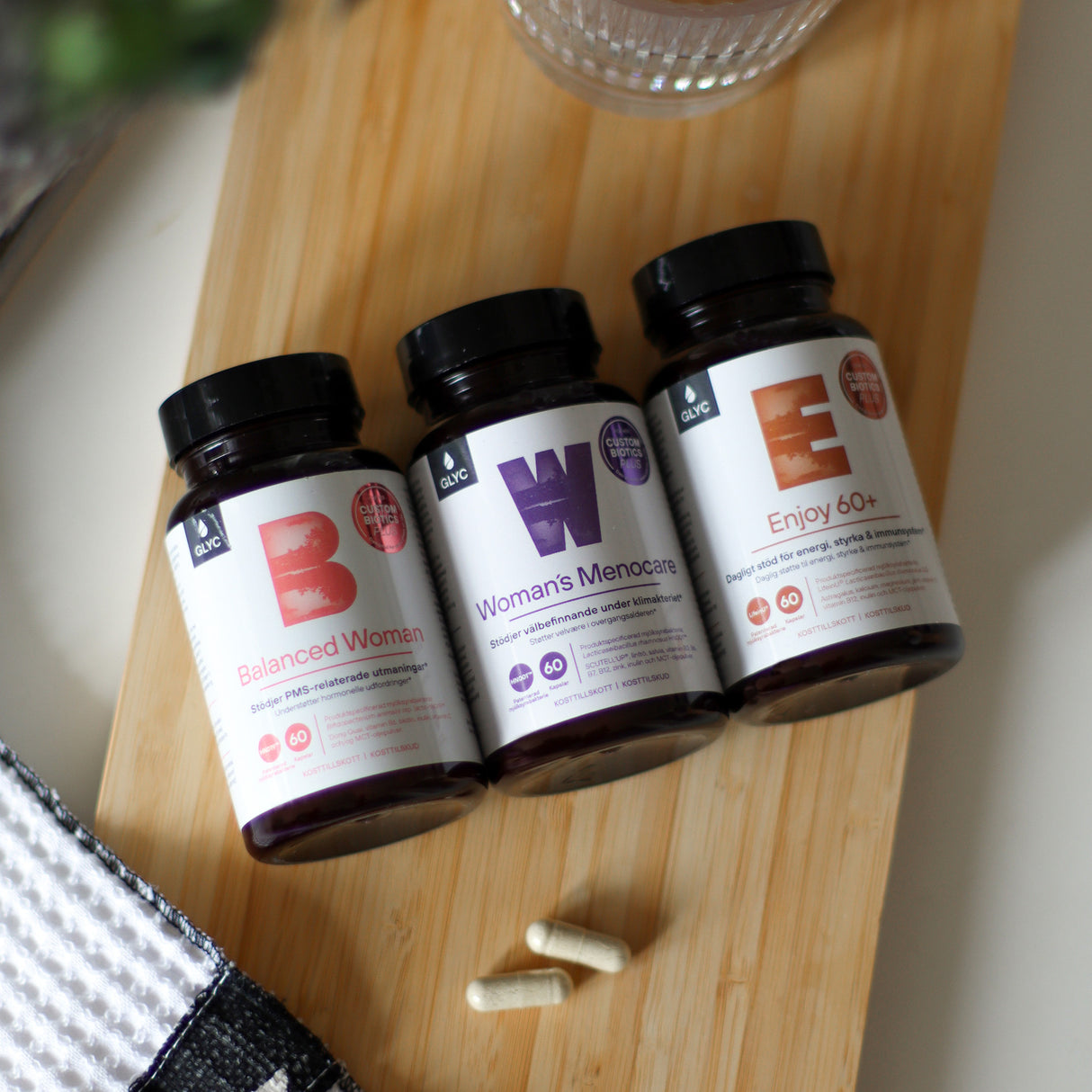 Glyc Balanced Woman | 60 kapsler fra Glyc på Mecindo.dk