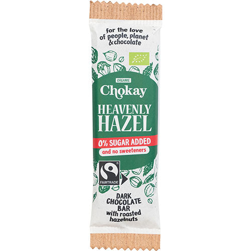 Chokay Dark Heavenly Hazel Økologisk | 30 gr fra Chokay på Mecindo.dk