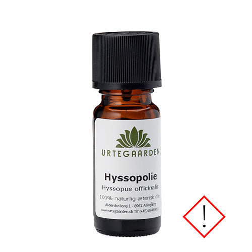 Urtegaarden Hyssopolie | 5 ml fra Urtegaarden på Mecindo.dk