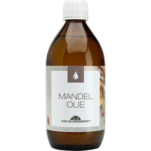 Natur-Drogeriet Mandelolie Fed | 500 ml fra Natur-Drogeriet på Mecindo.dk