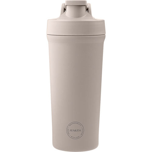 AYA&IDA Shaker Bottle | Cream Beige fra AYA&IDA på Mecindo.dk