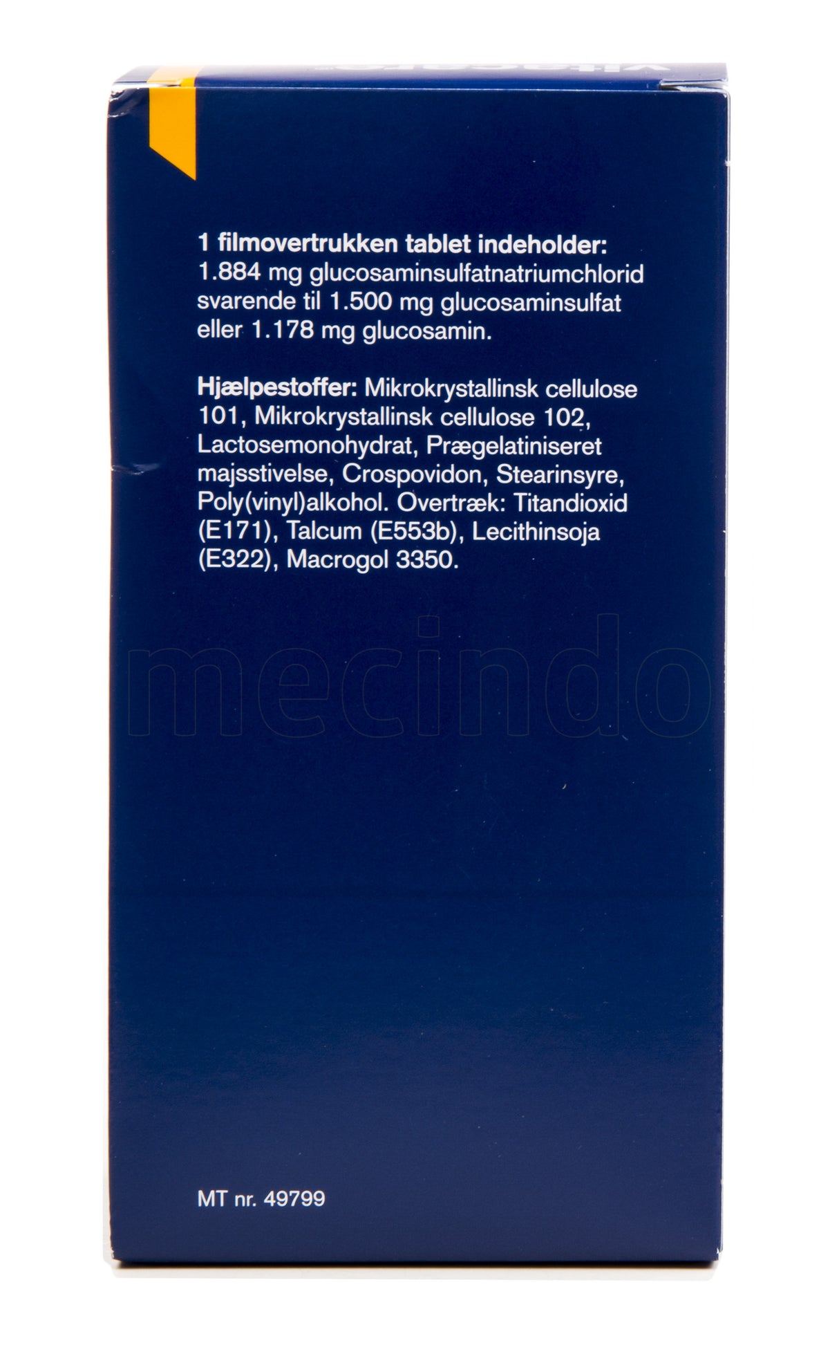 VitaCare Glucosamin 1500 Mg | 90 Tabl. fra VitaCare på Mecindo.dk