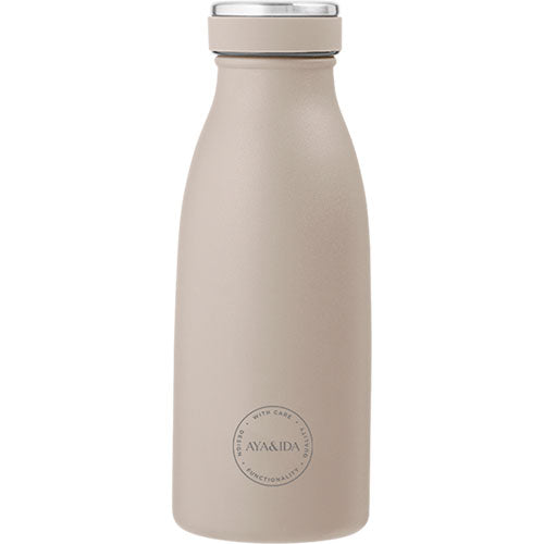 AYA&IDA Drinking Bottle 350ml | Cream Beige fra AYA&IDA på Mecindo.dk