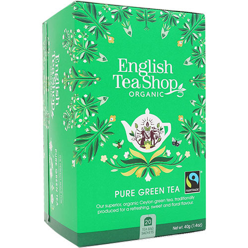 English Tea Shop Pure Green Tea Økologisk | 20 br fra English Tea Shop på Mecindo.dk