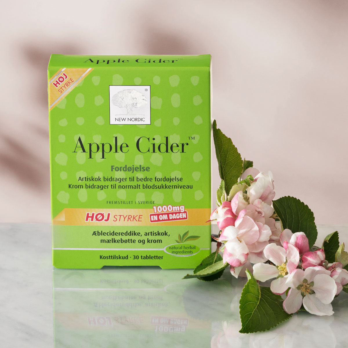 New Nordic Apple Cider | 30 Tabl. fra New Nordic på Mecindo.dk