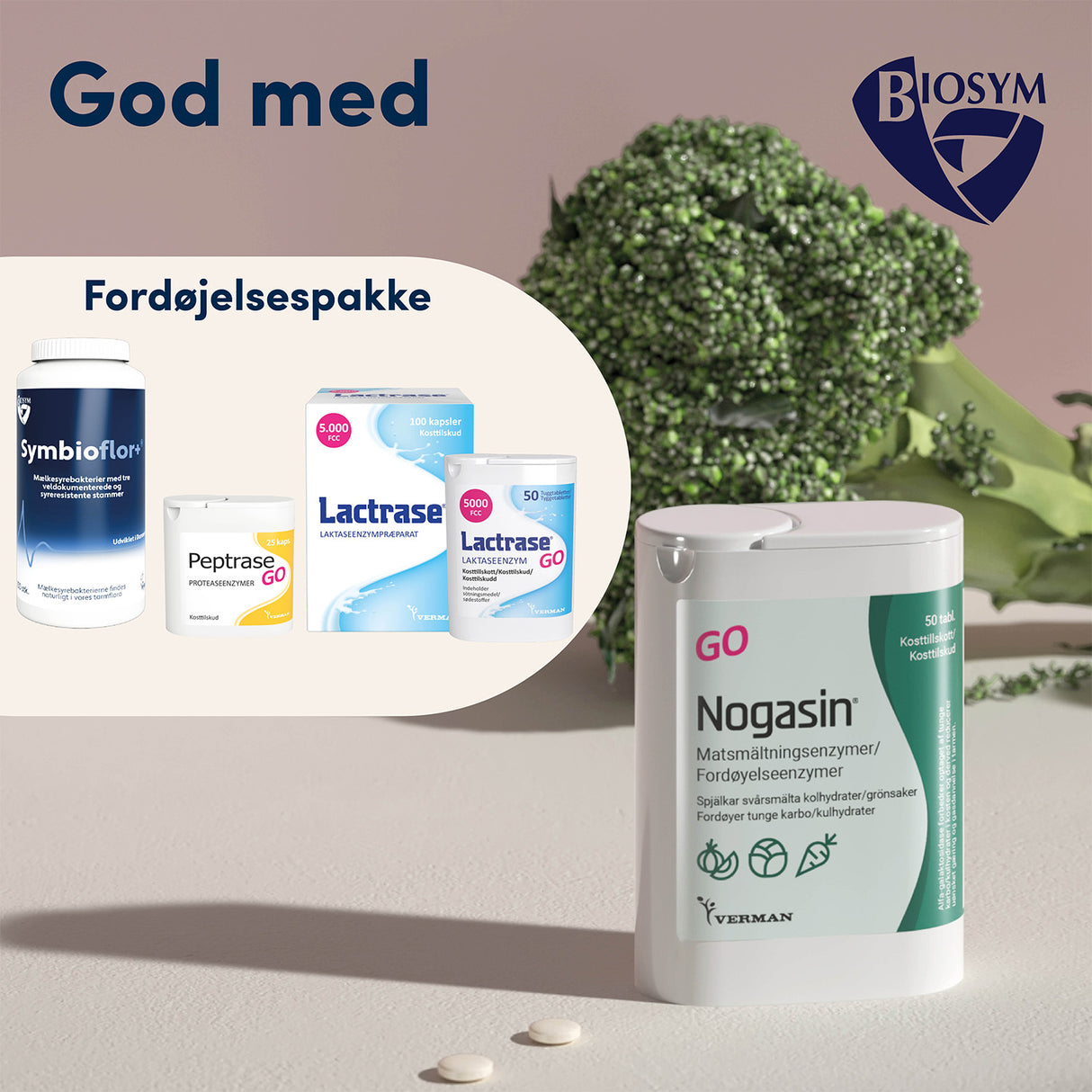 Verman Nogasin Go | 50 Tabl. fra Verman på Mecindo.dk