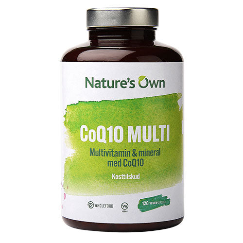 Natures Own Coq10 Multi | 120 kapsler fra Natures Own på Mecindo.dk
