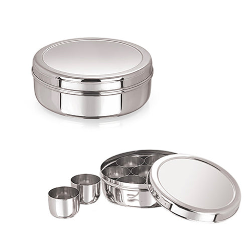 Cosmoveda Masala Boks (Rustfrit Stål) fra Cosmoveda på Mecindo.dk