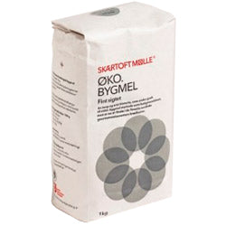 Skærtoft mølle Bygmel Fint Sigtet Økologisk | 1 kg fra Skærtoft mølle på Mecindo.dk