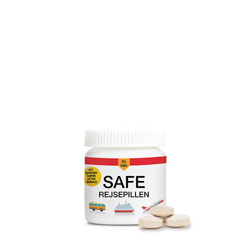 Mezina Safe Rejsepillen | 50 Tabl. fra Mezina på Mecindo.dk