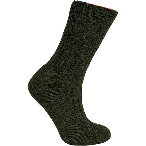 Merino Uld Strømper Grøn | Str. 39/42 fra Clemente på Mecindo.dk