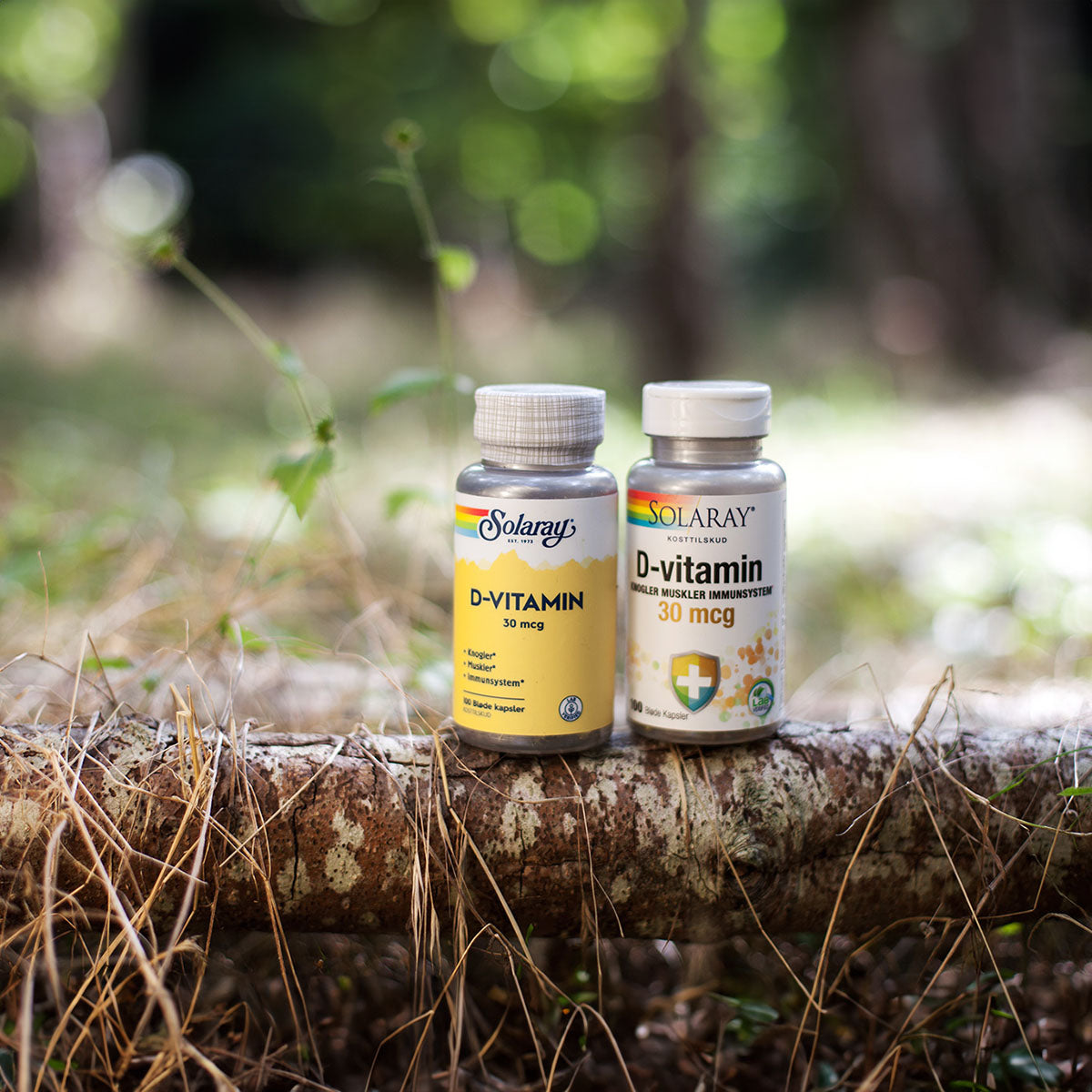 Solaray D-vitamin | 100 kapsler fra Solaray på Mecindo.dk