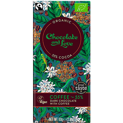 Chokolade Coffee 55% Økologisk