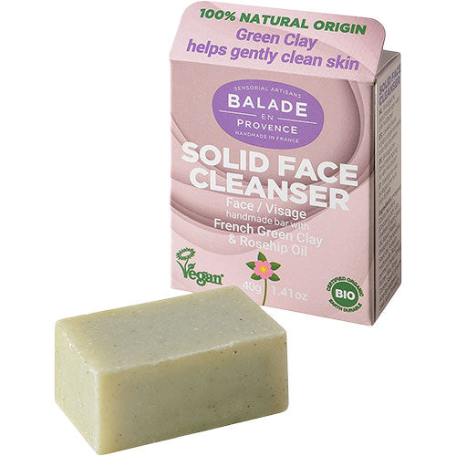 Balade En Provence Solid Face Cleanser | 40 gr fra Balade En Provence på Mecindo.dk