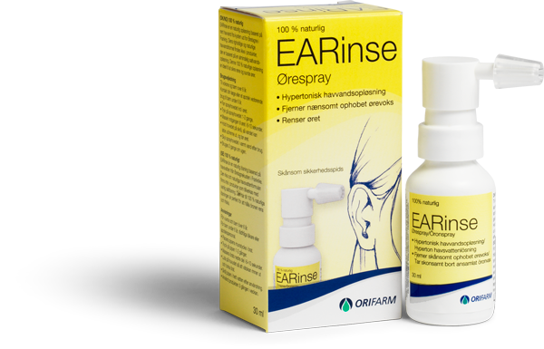 Orifarm Earinse Ørespray | 30 ml fra Orifarm på Mecindo.dk