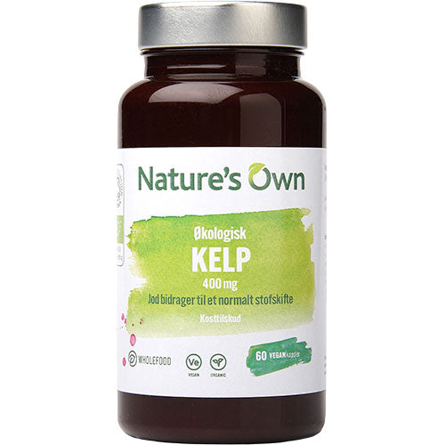 Natures Own Kelp Ø | 60 kapsler fra Natures Own på Mecindo.dk