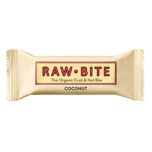 RawBite Coconut 12-pack | 50 gr fra RawBite på Mecindo.dk
