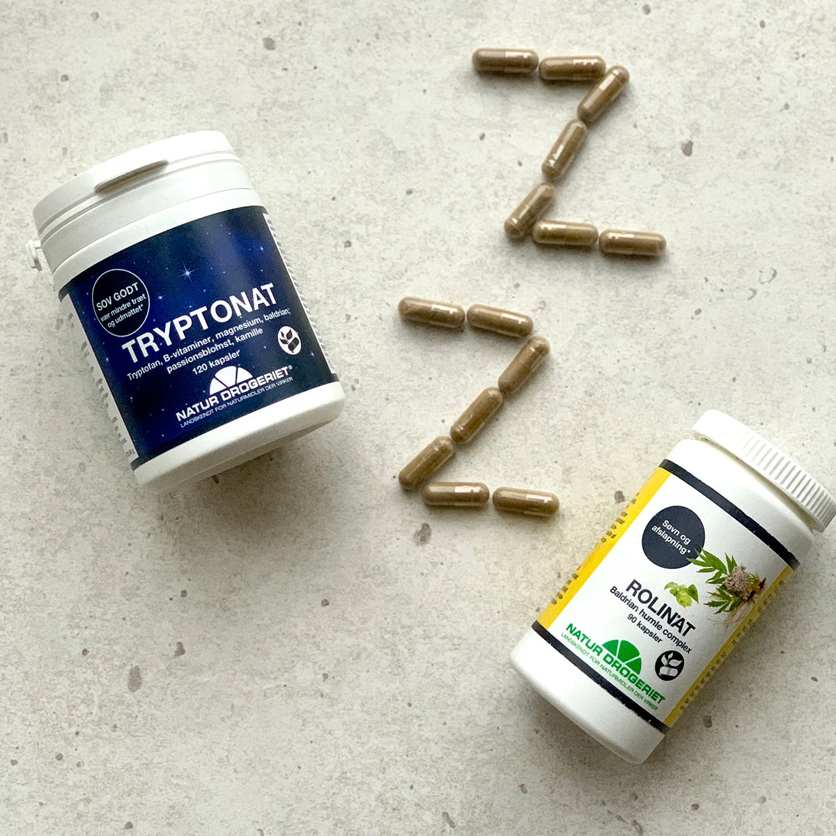 Natur-Drogeriet Tryptonat | 120 kapsler fra Natur-Drogeriet på Mecindo.dk